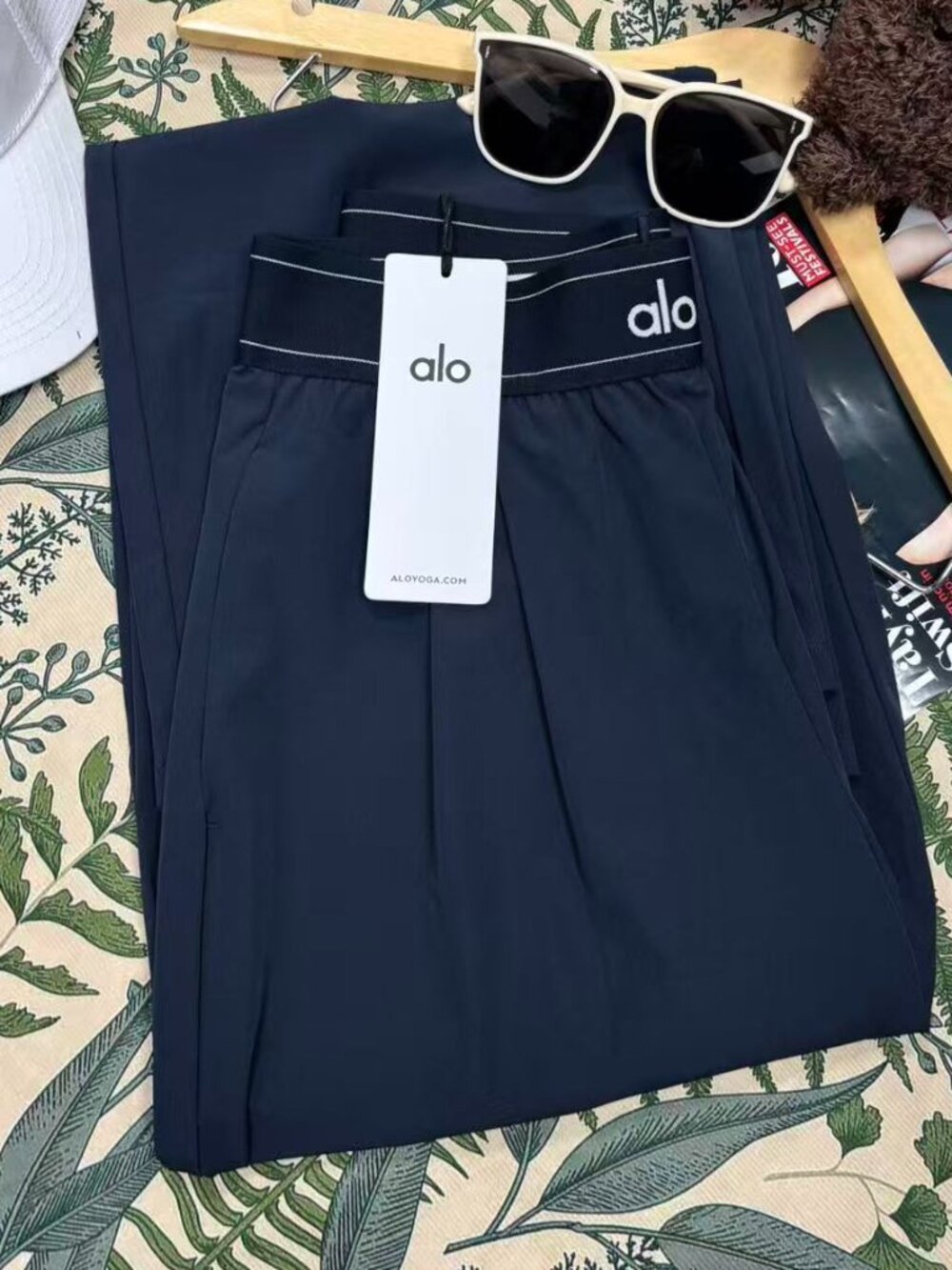 🌠Alo Yoga Suit Up Trouser Navy Blue (Regular Version Inner Seam 30 inches)